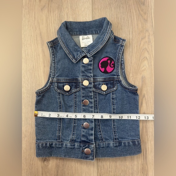 Barbie Denim Vest for Girl ๐ง๐๐๐๐ - Picture 6 of 6